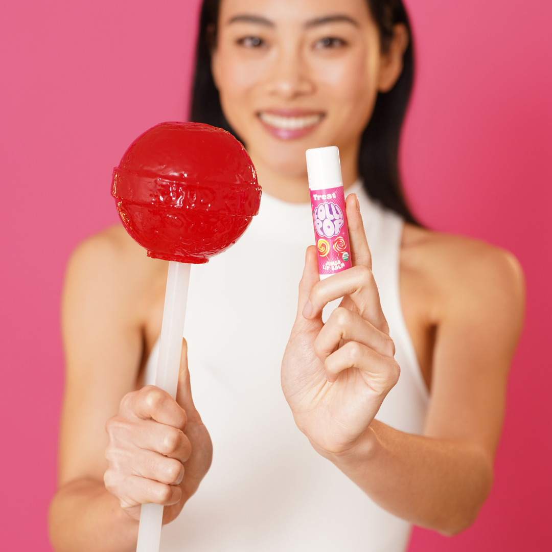 Lollipop Jumbo Organic Lip Balm 