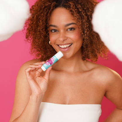 Shimmering Cotton Candy Tinted Jumbo Lip Balm 