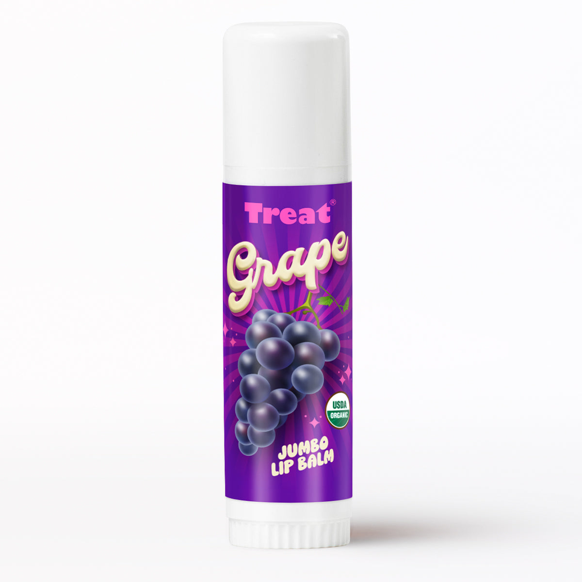 Grape Jumbo Organic Lip Balm