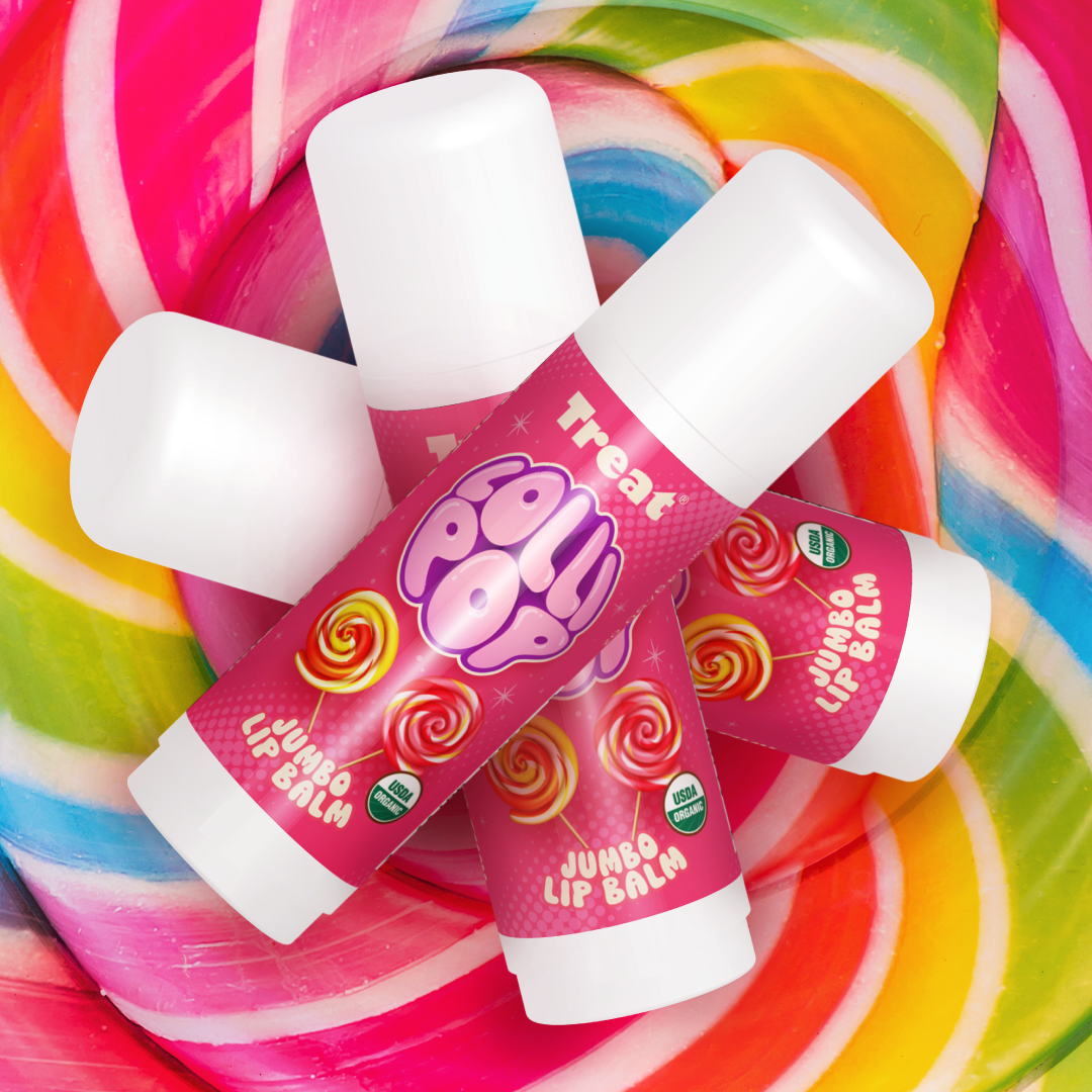 Lollipop Jumbo Organic Lip Balm