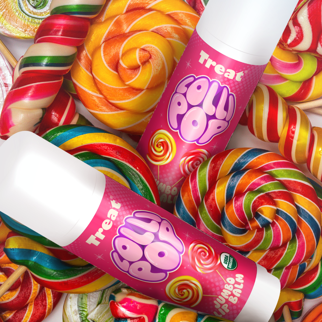 Lollipop Jumbo Organic Lip Balm