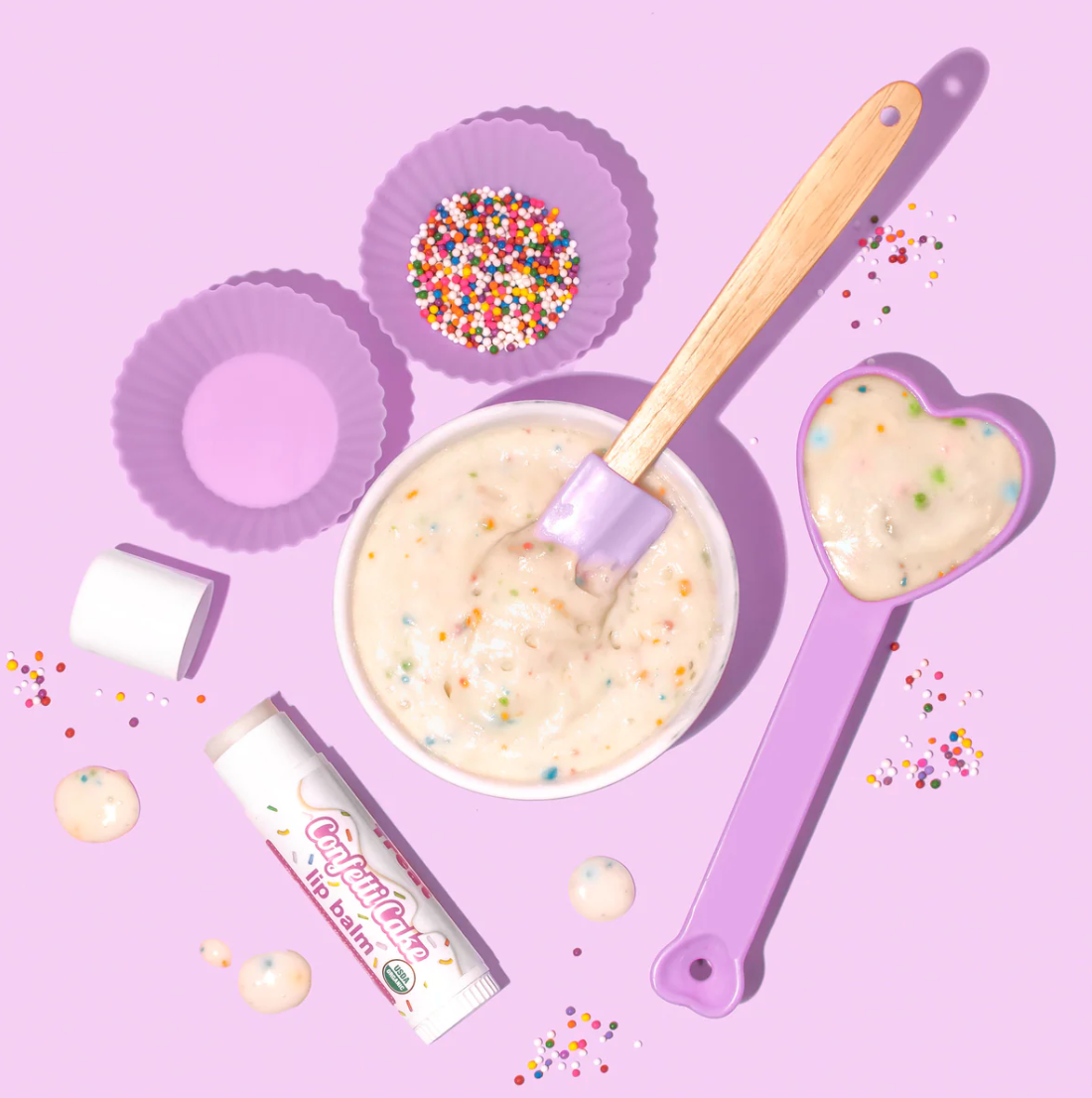 Confetti Cake Jumbo Organic Lip Balm