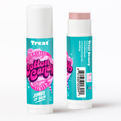 Shimmering Cotton Candy Tinted Jumbo Lip Balm