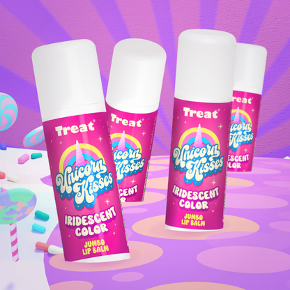 Unicorn Kisses Iridescent Jumbo Lip Balm 