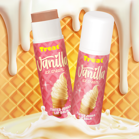 Vanilla Ice Cream Tinted Jumbo Lip Balm