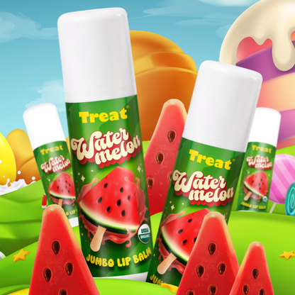 Watermelon Jumbo Organic Lip Balm