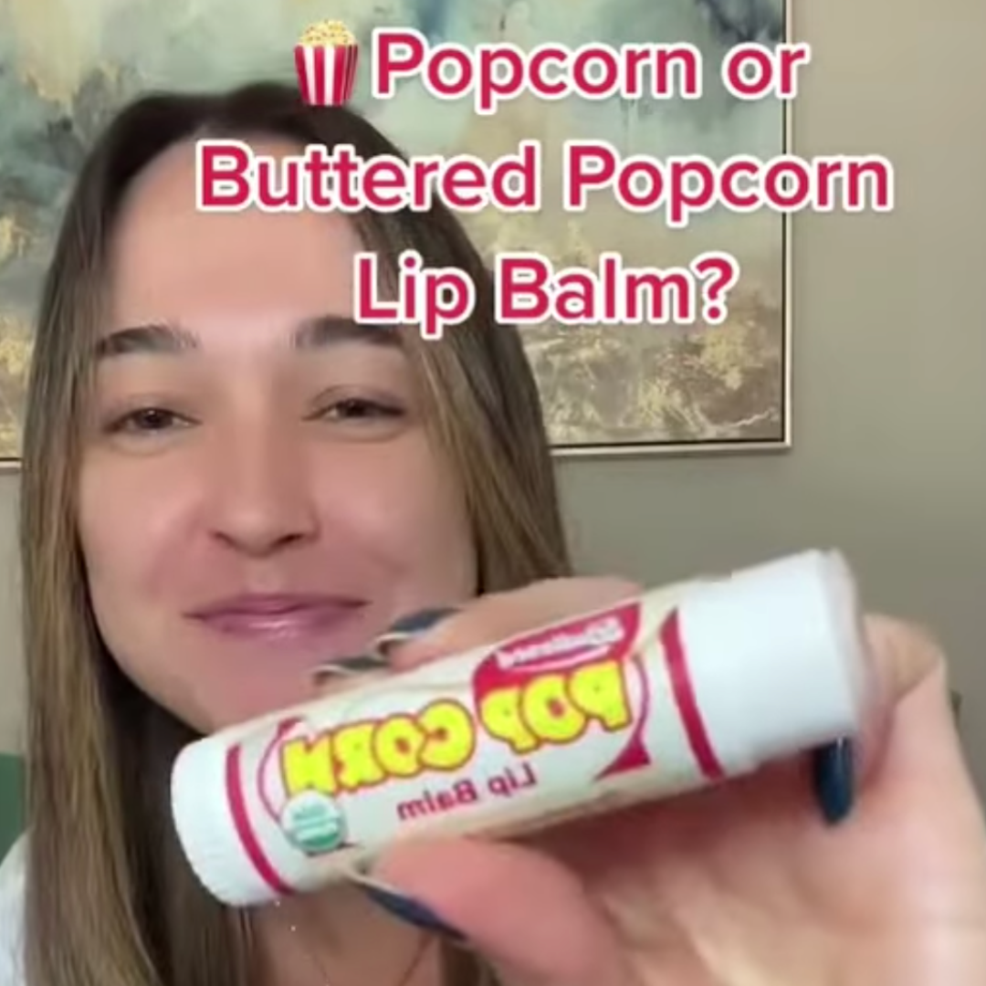 Buttered Popcorn Jumbo Organic Lip Balm