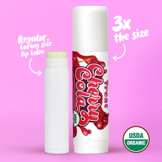 Cherry Cola Jumbo Organic Lip Balm