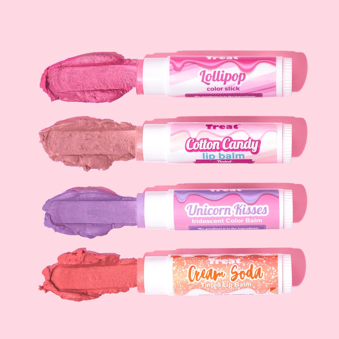 Treat Color Sticks & Tinted Lip Balms 