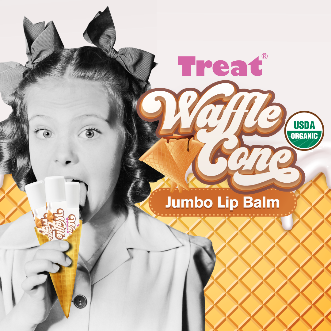 Waffle Cone Jumbo Lip Balm 